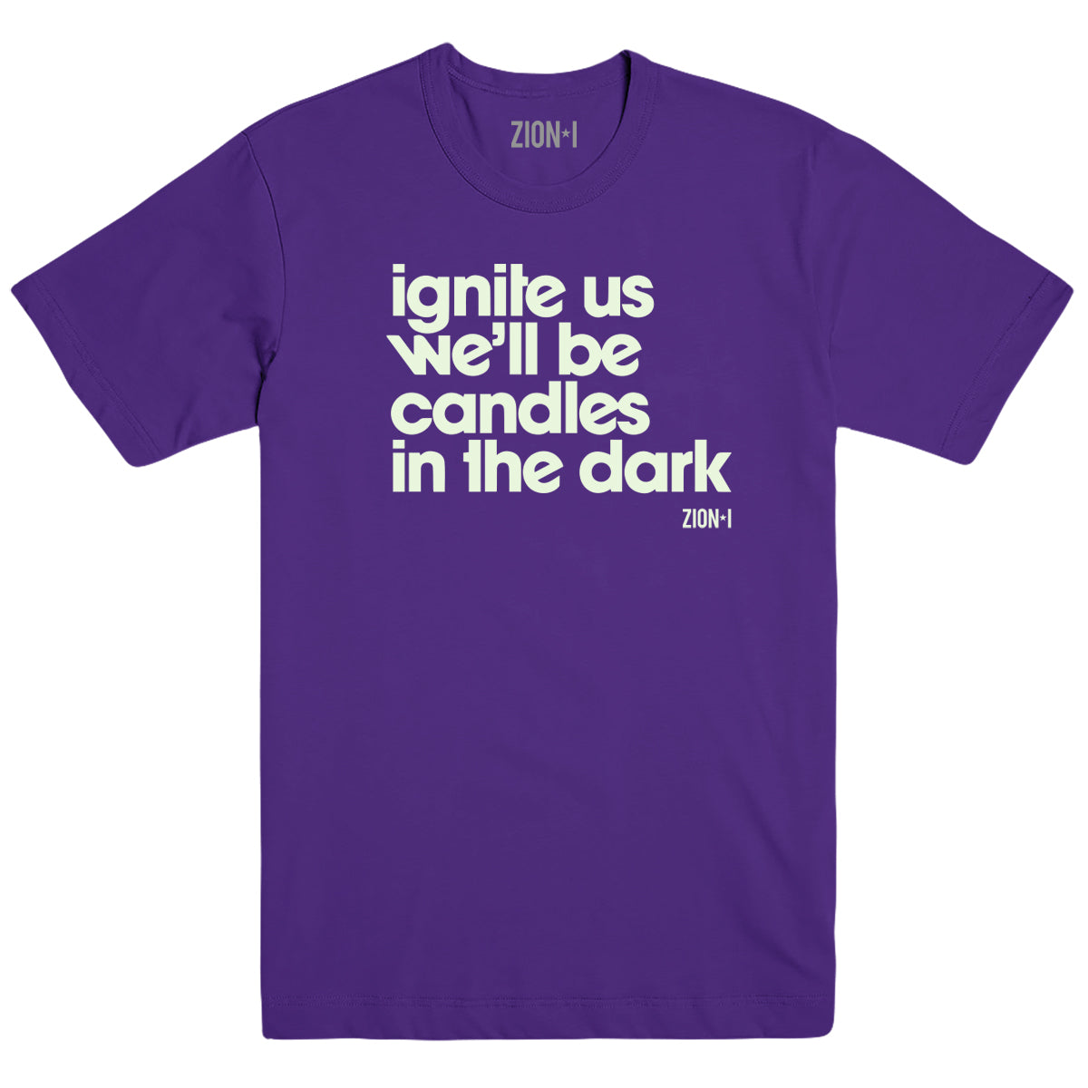 Ignite Us Tee - Purple (Glow in the Dark Print)